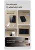 3-Gang Smart Glass Panel Switch, Bluetooth Mesh, Black, Mijia App Compatible