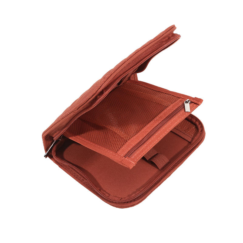 Hand Knitting Tools Bag Accessories Crochet Hooks Set with DIY Printed Storage Pouch for Yarn Needles Organizer Portable Crochet Kit Case