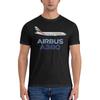 Airbus A380 Airplane Vintage Tshirt Street Vibe Korean Atmosphere Cotton Tee