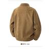 Cordjacke Herren Frühling Herbst Lässig Revers Hautfreundlich Locker Vielseitig Mäntel