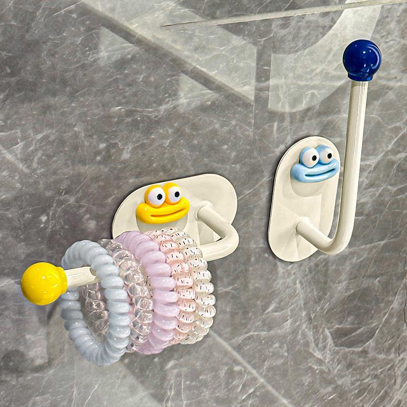 Reusable Suction Cup Hooks Punch Free Traceless Shower Hooks Wall Hook Storage Hanger Kitchen