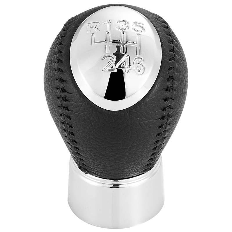 5/6 Speed Leather Gear Shift Knob for Mazda 3 5 6 626 RX-8 323 - Car Transmission Shifter Handle, Durable Auto Accessories