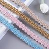12m Braid Trim 1.5cm Width Decorative Woven Braid Trim Curtain Lace Clothing Neckline Cuff DIY Sewing Decoration Accessories