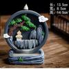 Retro Resin Backflow Incense Burner for Home and Tea Ceremony