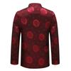 Men's Middle-aged and Elderly Autumn and Winter Stand-up Collar Chinese Tang-style Casual Long-sleeved Dad's Cotton Jacket