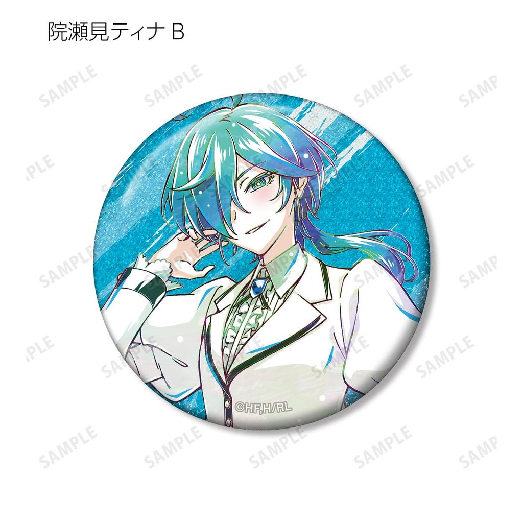 is a Trading Ani Art Glitter Can Box of 11 "Rock Lady's Hobby" Badges,