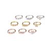1Pc Nose Hoop Ring Tiny Flower Helix Cartilage Tragus Ring Piercing Jewelry