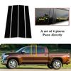 4Pcs Pillar Posts Window Molding Cover Trim Sticker for Toyota Tundra Crew Max Cab/Double Cab 2007-2020 Car Accessories