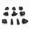Black Headlight Switch Plastic Turn Signal Switch for Piaggio Motorcycle DIY Installation