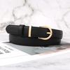Vintage Belt Leather Women Versatile Decorative Waistband Casual Jeans Strap