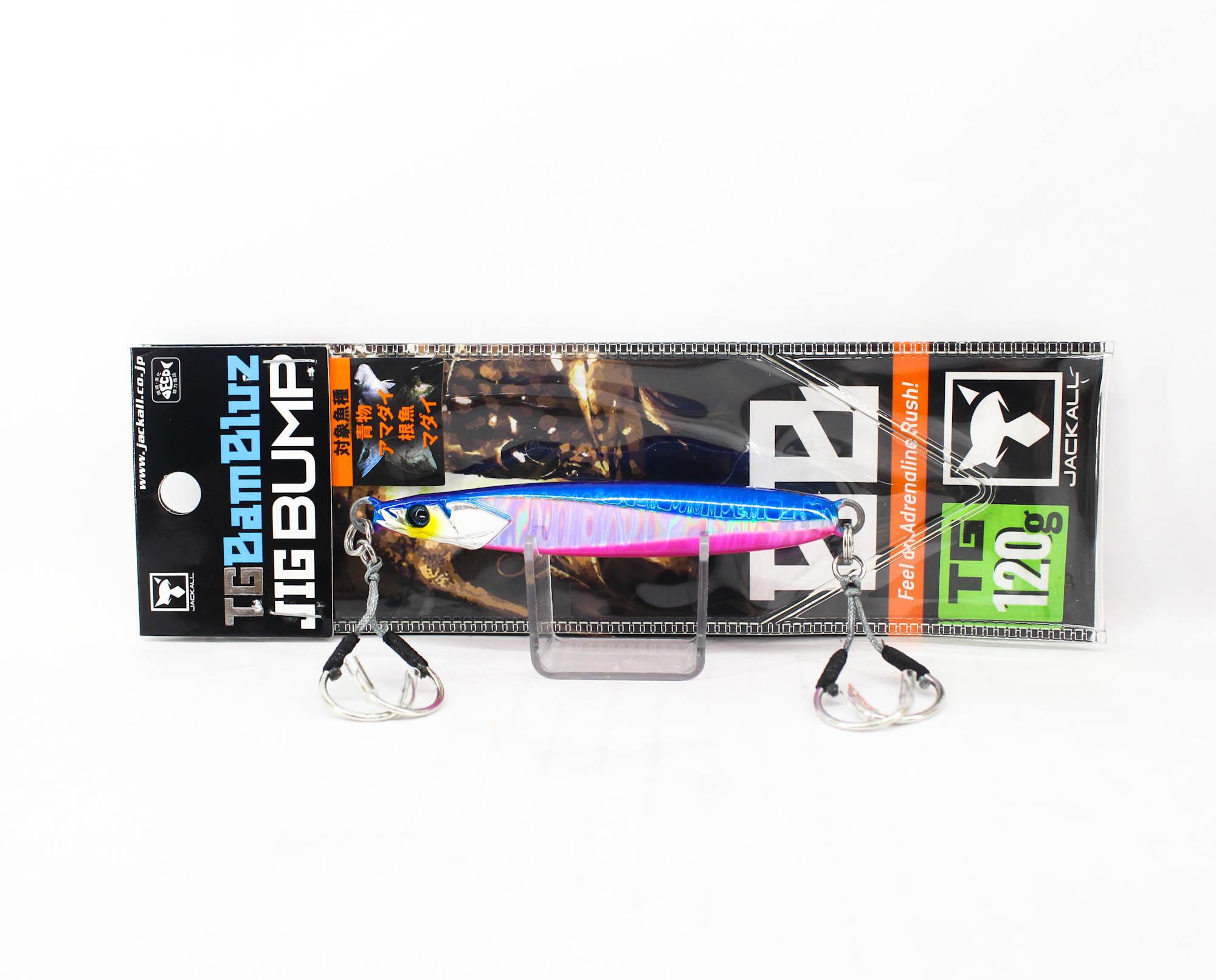 

Jackall Metal Jig Bambluz Bump TG Tungsten 120 грамм Синий Розовый (2278)