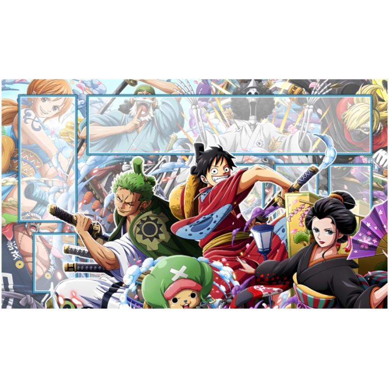 Anime One Piece OPCG DIY GAME Card PlayMat Comic Book Series Luffy Nami Ace Sabo Hobby Collection Toys