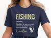 Fishing Definition T-Shirt Funny Fisherman Gift Joke Tee Hobby Outdoor Apparel