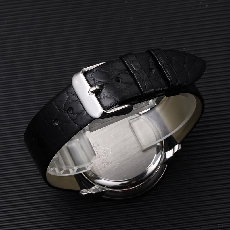 Handmade American Alligator Strap, 19 20 21 22MM Black Soft Genuine Leather Watchband Vintage Men's Bracelet Premium Leather