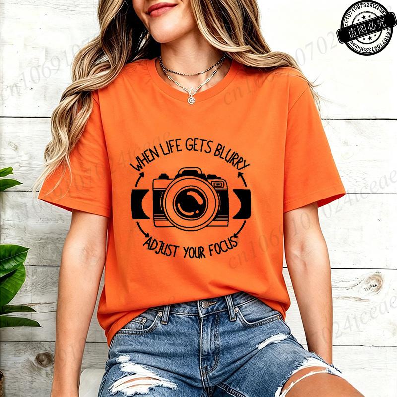 Funny Photographer Shirt,Camera TShirt,Photograph Lover T Shirt,Photography Shirts,Summer Fashion Women T-Shirts Travel Tops