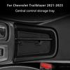 For Chevrolet Trailblazer -2025 Centre Console Armrest Storage Box ABS Storage Box Organizer Tray Car Interior Accessories