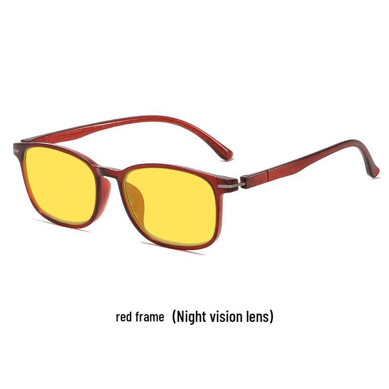 Ultra-light TR90 Night Vision Blue Light Blocking Unisex Glasses for Mobile, Computer, and E-sports Protection