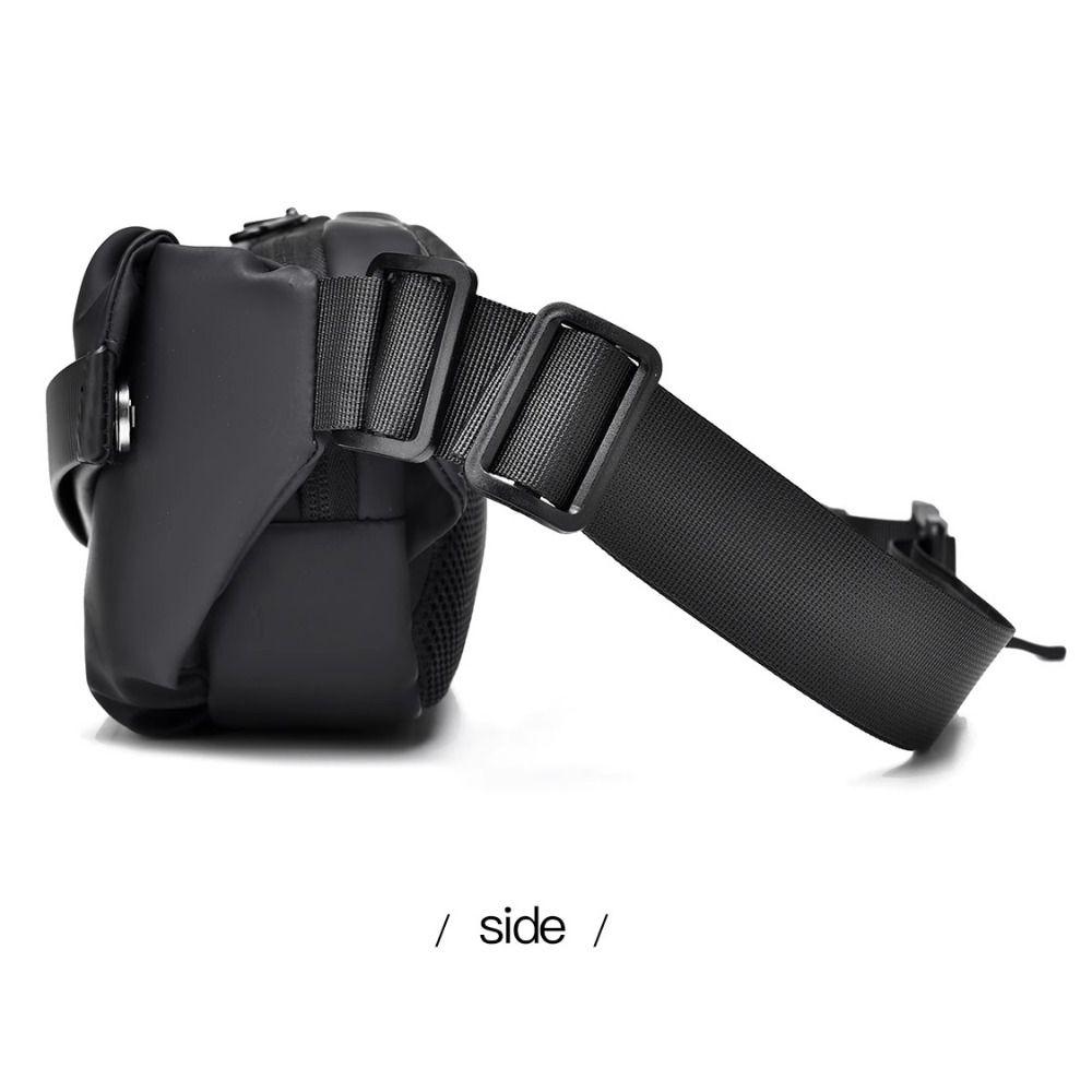 Larger Capacity Chest Bag Casual Style Shoulder Messenger Bag Waist Pack Bag  Business