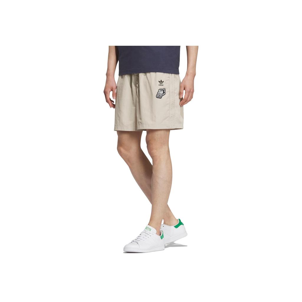 Adidas Originals X Yu Nagaba SS23 Co-Branded Belted Casual Shorts Men Bottoms Khaki IS0652