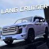 Neu 1:24 Toyota LAND CRUISER LC300 Prado SUV-Automodell aus Metalldruckguss, Spielzeug-Geländewagen, Automodell-Simulation, Kindergeschenk