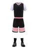Unisex Basketball Uniform Set, Number Print, Dual-Pocket, 3XS-4XL