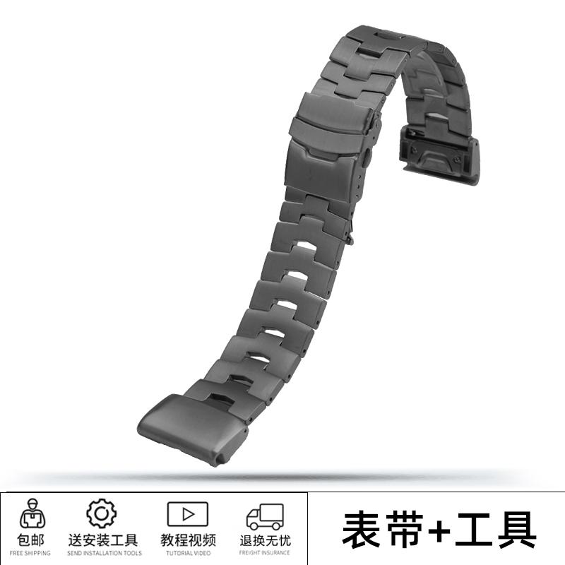 

22mm 26mm Quick Release Stainless Steel Watch Band for Garmin Fenix 8X/7X/6X/5X & Fenix 7/6/5/3HR | Metal Bracelet Strap 26mm