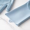 Black Silicone Dishwashing & Cleaning Gloves - Anti-Freeze, Heat-Resistant for Kitchen & Laundry Use