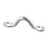 4Pcs Handle 5mm Stainless Steel Wire Eye Strap Boat Marine Tie Down Fender Hooks Canopy Cable Eyes Straps