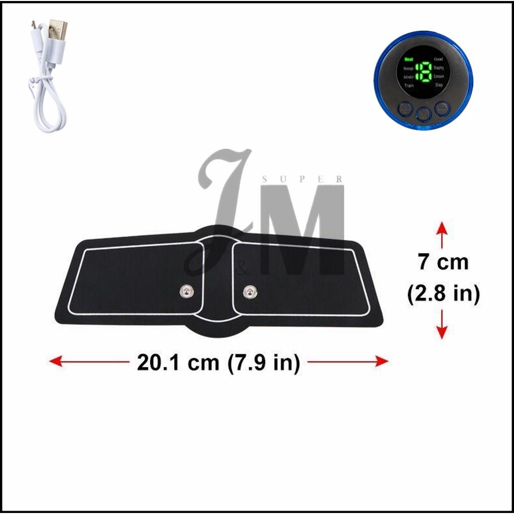 EMS Electric Muscle Stimulator Fitness Massage Abdominal Trainer Toner Body Slimming Massager Home Gym Equiment