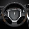 For Suzuki S-Cross Swift SX4 Vitara Jimny Grand-Vitara Baleno Car Suede Carbon Fiber Leather Steering Wheel Cover Accessories