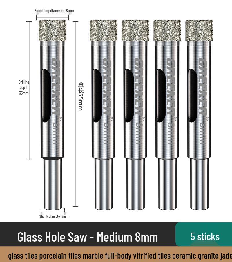 Green Forest Diamond Drill Bit for Tiles, Glass & Marble
