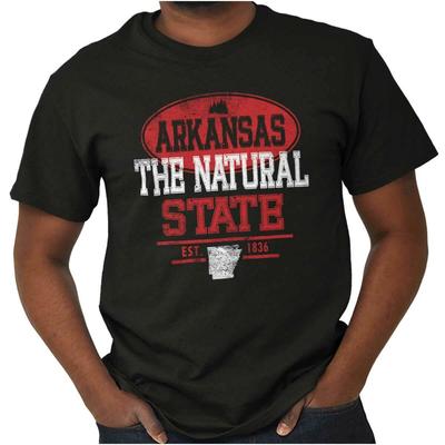 Arkansas Natural State Original Vacation AR Womens or Mens Crewneck T Shirt Tee