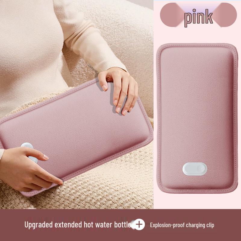 Electric Explosion-Proof Rechargeable Hand Warmer & Large Hot Water Bag