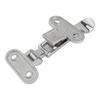 Schließfach Boots Tür Riegel Schloss Anti-Klappern Einfache Installation Halteklammer Marinequalität Teile Ersatz 110*50mm Silber