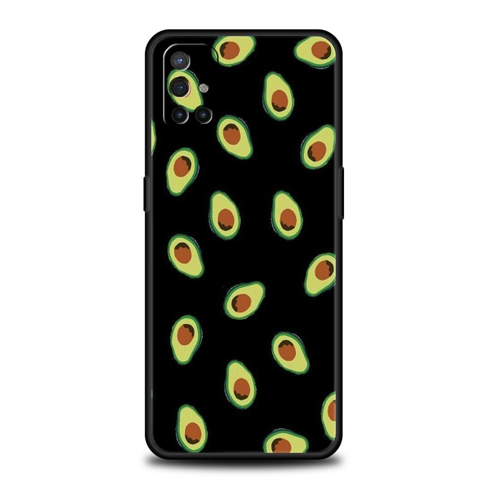 Süße Avocado Handyhülle Für Oneplus 13R 13 12R 11 10T 10R Nord N100 N200 N10 10 9 9R 9RT CE 3 2 Z Pro 5G Weiche TPU Hülle Fundas