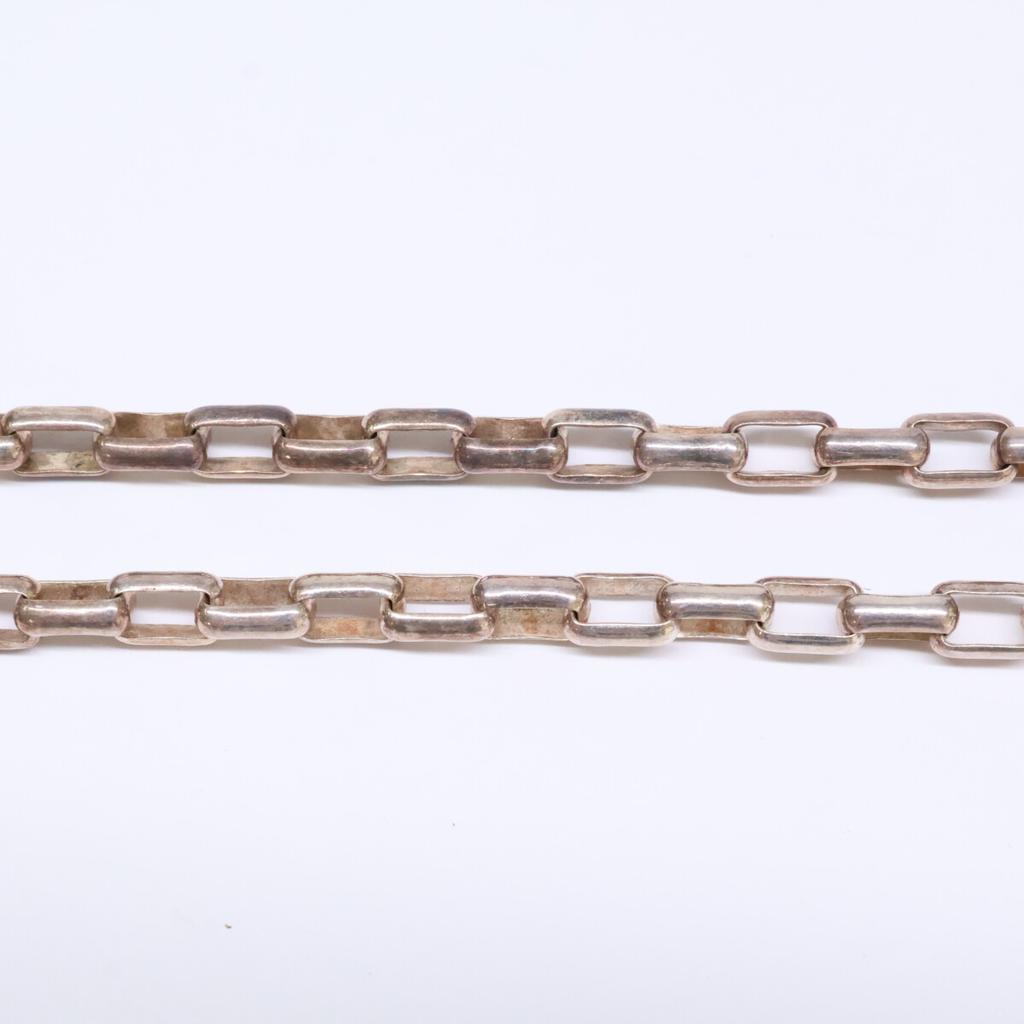 SV925 925 Venetian Chain Necklace SilverUsed
