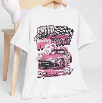 Cool Racing Graphic Tee | Speed 97 Unisex Heavy Cotton Shirt