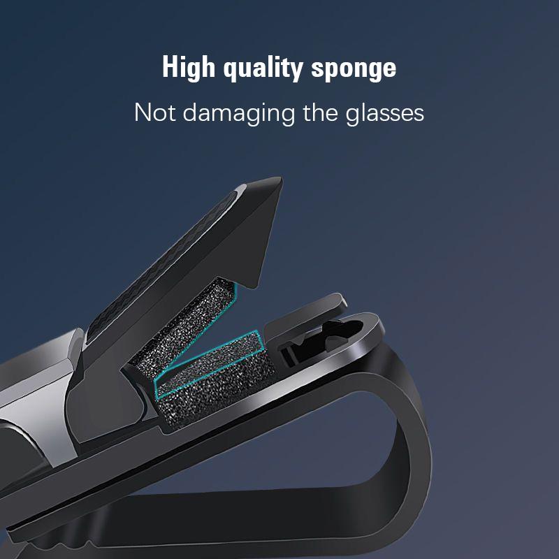 Car Glasses Case Auto Sun Visor Glasses Holder Clip For Volvo XC90 V90 V60 XC60 V40 S80 S60 S90 C40 XC40 V70 XC70 C30 C70 EX90
