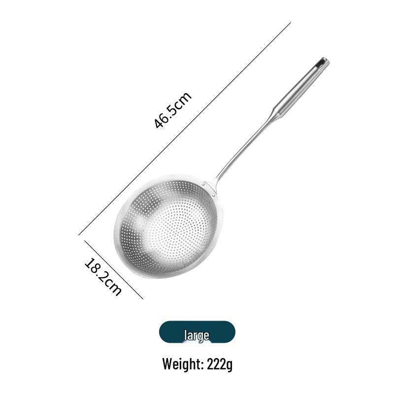 

304 Stainless Steel Fine Mesh Skimmer Spoon