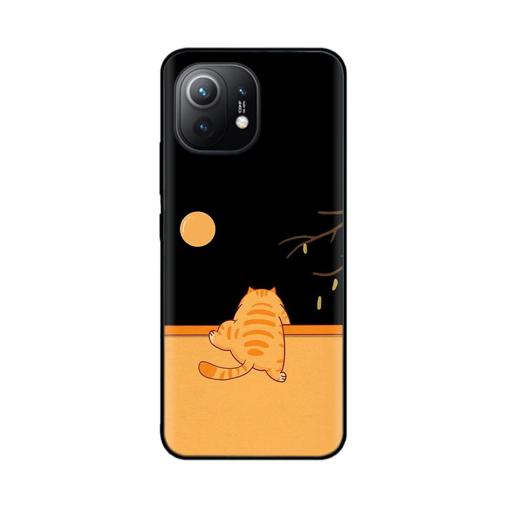 Phone Case For Xiaom Mi 11 Lite Case Soft Silicone Shockproof Back Cover For Xiaomi 11 Lite 11Lite 5G NE Protective Shell Fundas