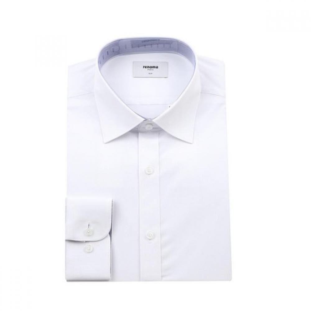 Renoma Slim Fit Modal Filla White Long Sleeve Shirt Rofsl0316 Wh 095