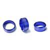 Blaue Aluminium AC Klimaregler-Knopf-Ringe für Subaru Impreza WRX/STi