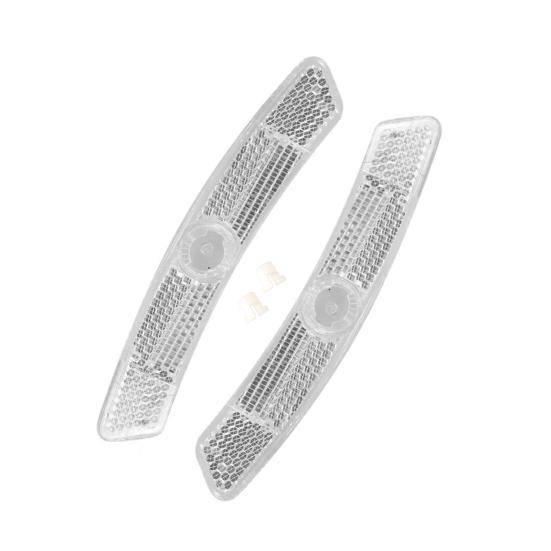 

1 компл. отражатель велосипедных спиц, двойной светоотражающий, высокая яркость, застежка на застежке, 170 градусов, отражающий сотовый отражатель велосипедных спиц, часть велосипеда белый