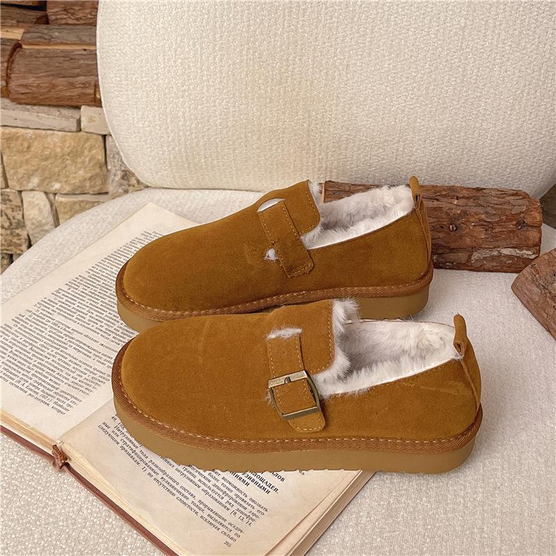 

Женские зимние теплые ботинки большого размера с мягкой подошвой, устойчивые к холоду, противоскользящие, с мехом, зимние ботинки, утепленные подкладкой, ботильоны, противоскользящие, для пеших прогулок, спортивные лоферы, хлопковая обувь 40 коричневый