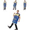 Halloween Beer Can Bodysuit With Printed Graphics Unisex Suit For Party Performances