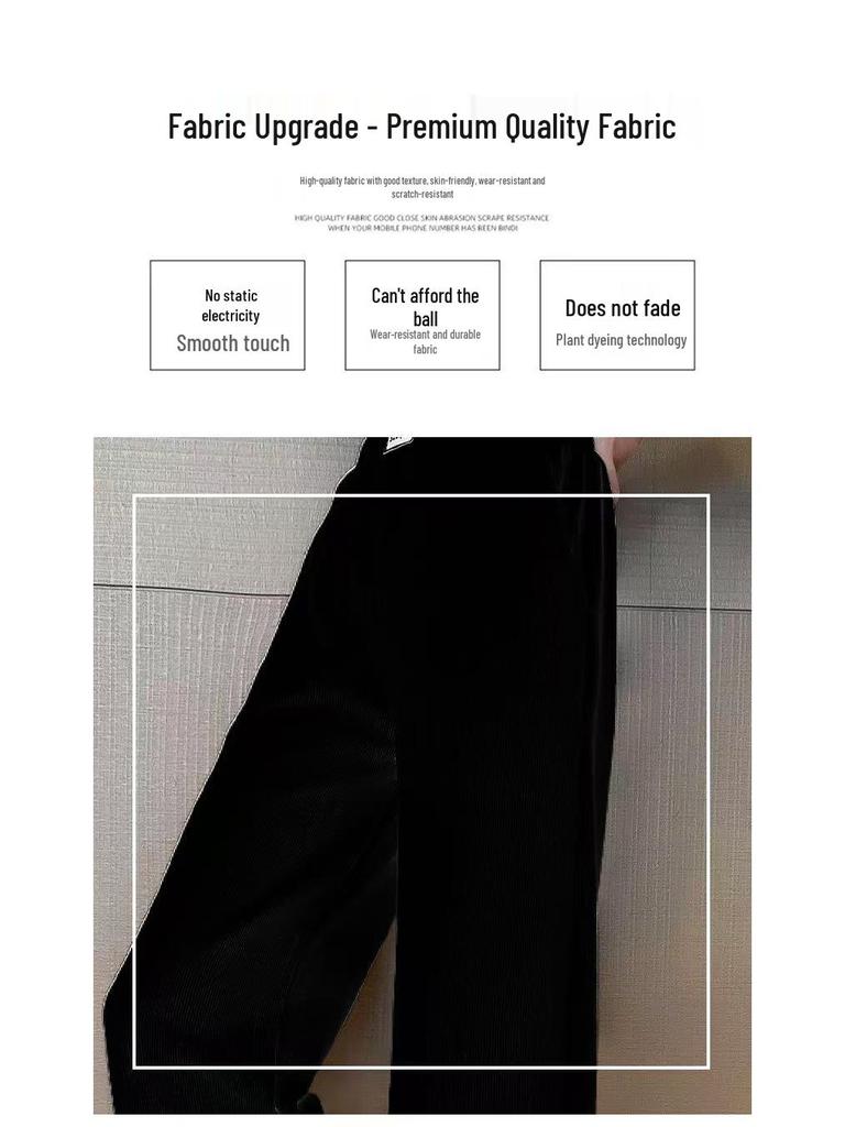 2025 Mädchen Fleecegefütterte Weitbeinige Hose - Modische Herbst/Winter Freizeitkleidung für Mittlere & Große Kinder