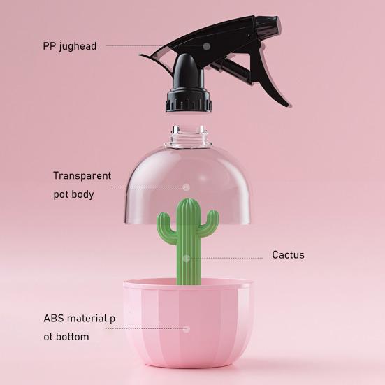 Plant Mister Bottle Spray Bottle with Adjustable Nozzle Mini Cactus Fine Mist Spray Bottle for Hairstyling Cleaning Watering Plants Disinfection