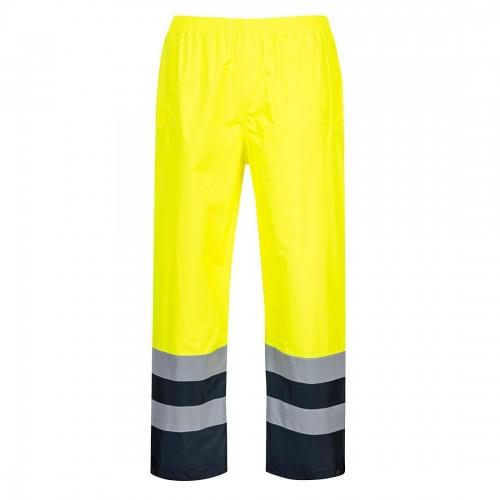

Portwest Mens Two Tone Hi-Vis Traffic Trousers 3XL R жовтий