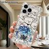 Phone Case: 2D flat suitable for iPhone 18 17 16 15 14 13 Pro transparent corner protection case, male character, Christmas and Halloween gifts