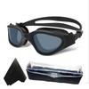 High-Definition Waterproof Anti-Fog Swimming Goggles - Unisex Casual & Professional Style